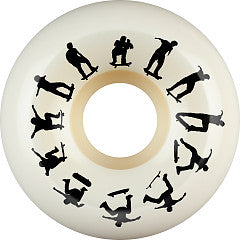BONES WHEELS X-Formula Skateboard Wheels P-Rod SW Heel 52mm V5 Sidecut X95 4pk