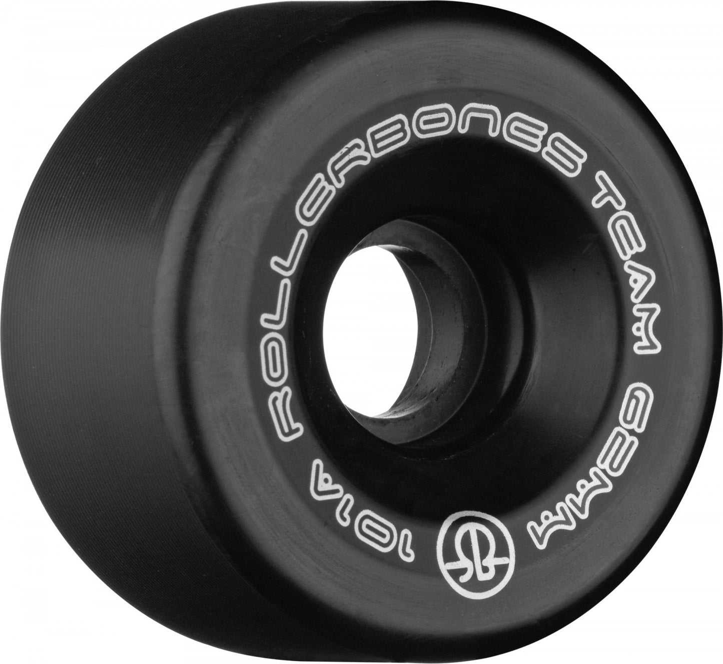 Rollerbones Team Logo 62mm 101A 8pk Black