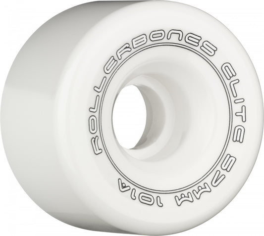 Rollerbones Elite Competition Wheels 57mm 101A 8pk White