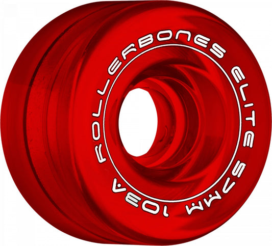 Rollerbones Elite Competition Wheels 57mm 103A 8pk Red