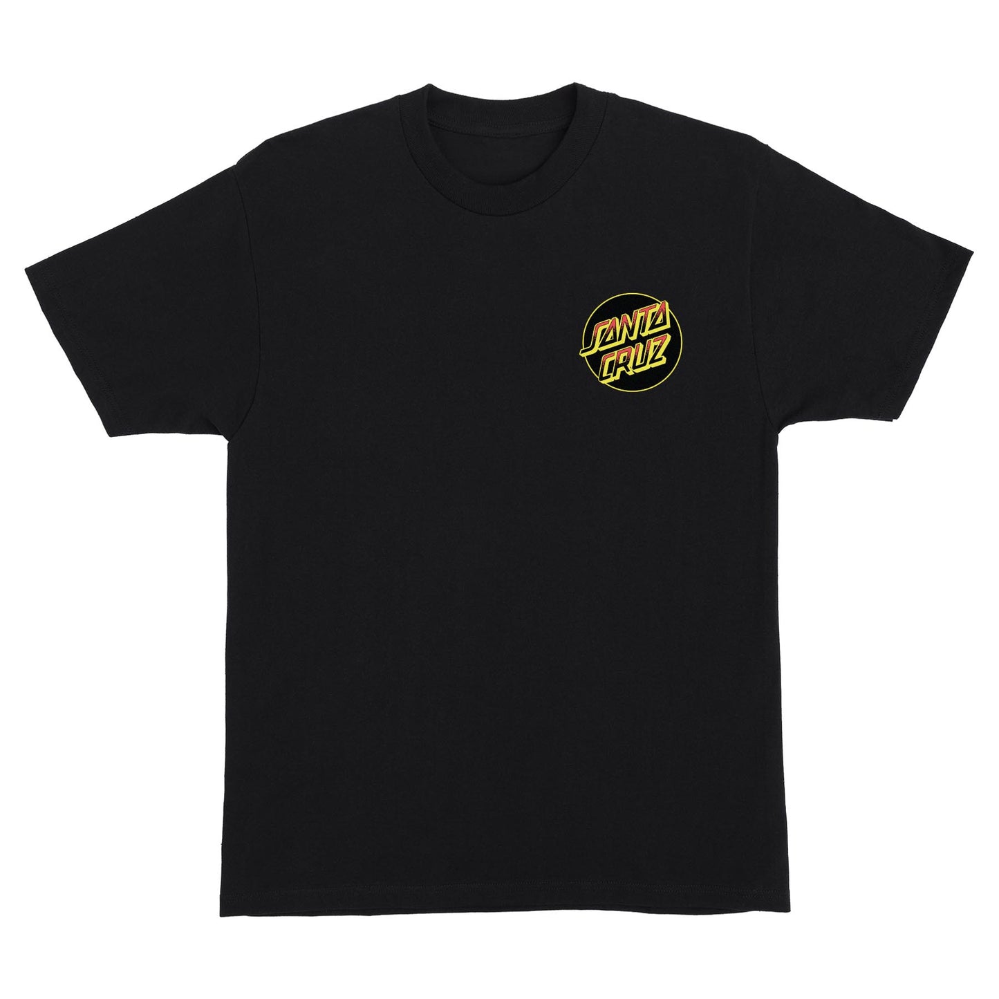 Kendall Wolf Dot S/S Heavyweight T-Shirt Black Mens Santa Cruz