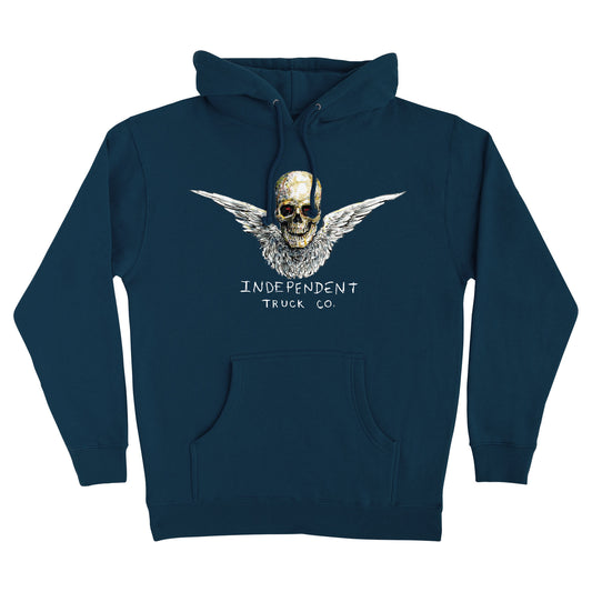Afterlight P/O Hooded Heavyweight Sweatshirt Navy Mens Independent Hoodie