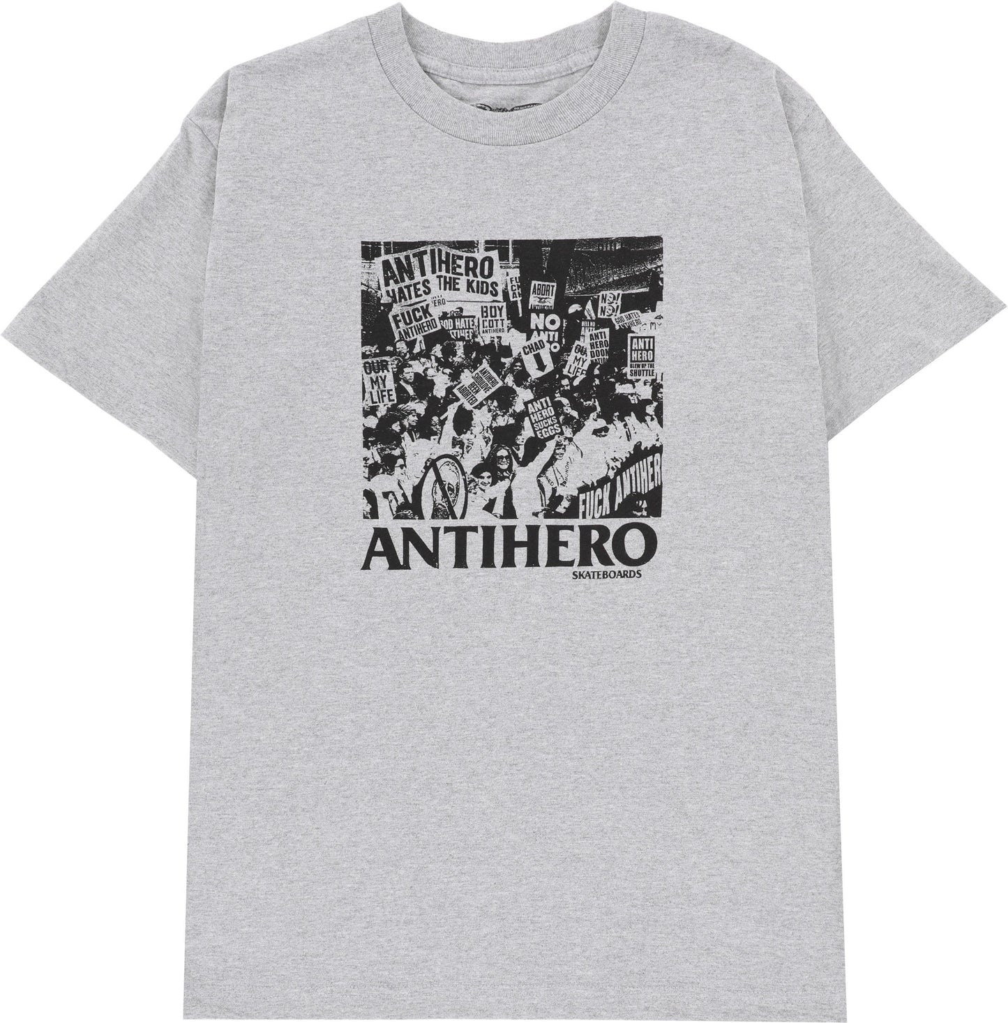 Anti-Hero Sucks T-Shirt - Heather Grey