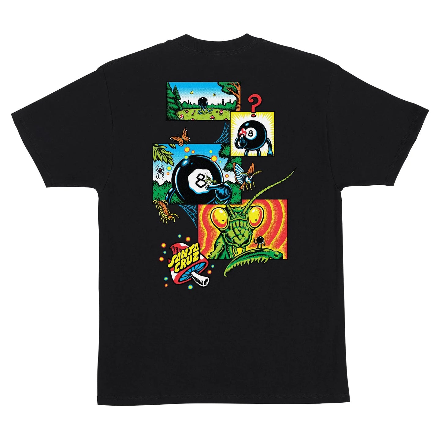 SANTA CRUZ WINKOWSKI 8BALLR COMIC T-SHIRT (Choose Color)