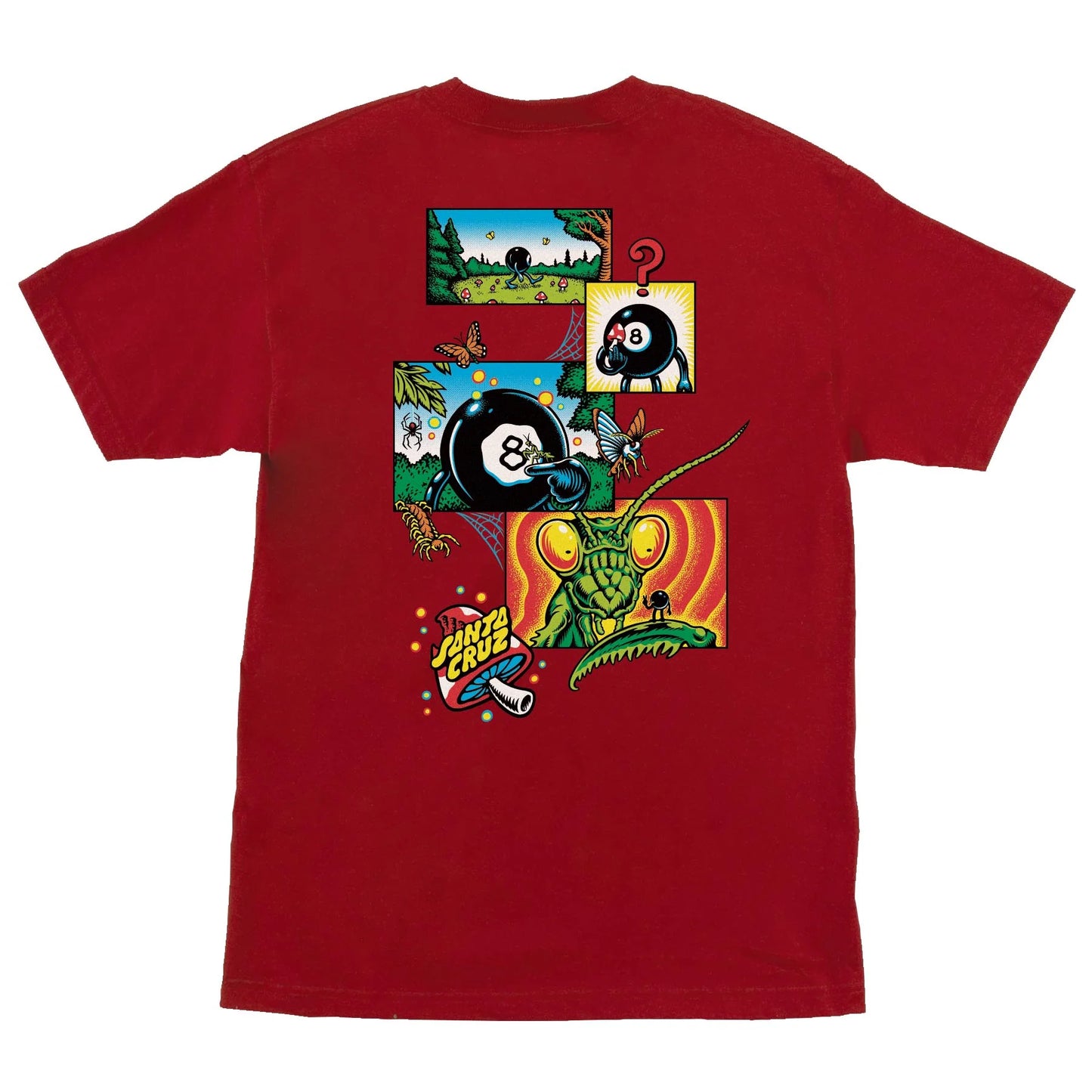 SANTA CRUZ WINKOWSKI 8BALLR COMIC T-SHIRT (Choose Color)