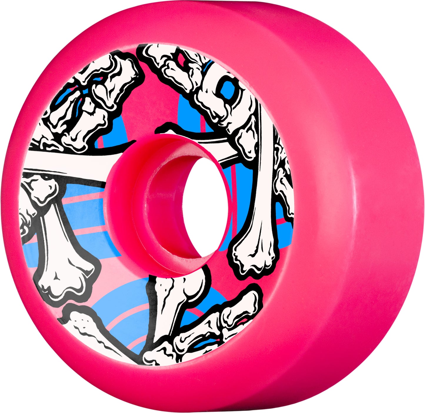 **Pre Order** Powell Peralta Crossbones Skateboard Old School Wheels 64mm 97a - Pink (4 pack)