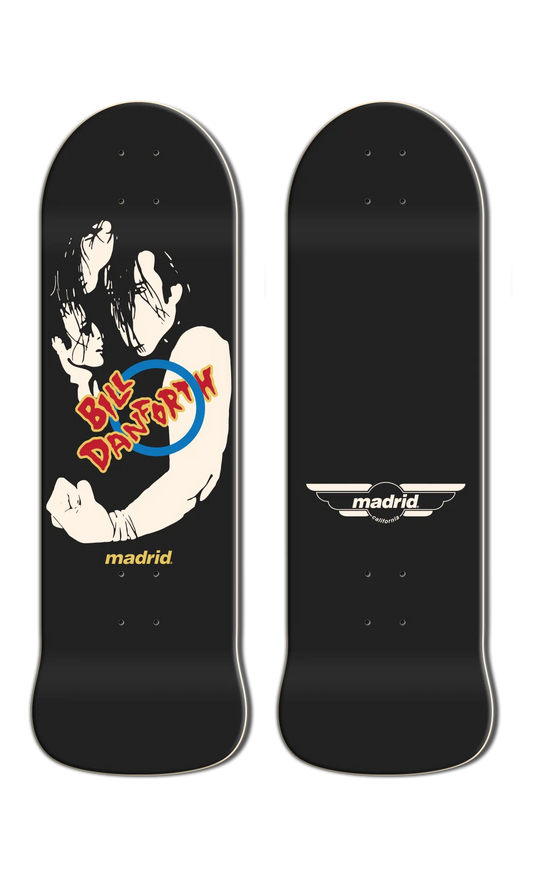 **Pre Order** Madrid Old School Reissue Skateboard Deck Bill Danforth
