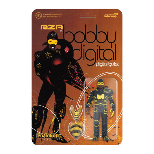 Super7 Rza as Bobby Digital - Digital Bullet ReAction Figure