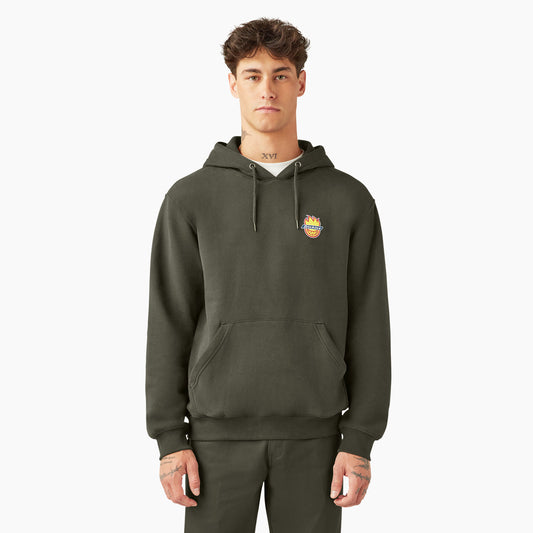 Dickies X Spitfire Hoodie (Olive Green)