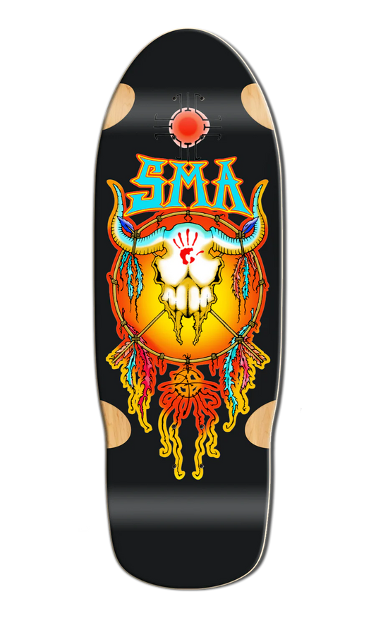 Old School SMA Wes Humpston Dream Catcher Series Skateboard Deck (Black Formica)