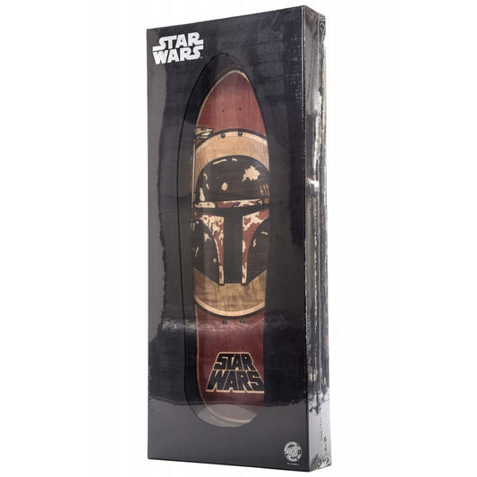 **WAREHOUSE FIND** Santa Cruz Star Wars Boba Fett Inlay Collectable Skateboard Deck Old School NOS