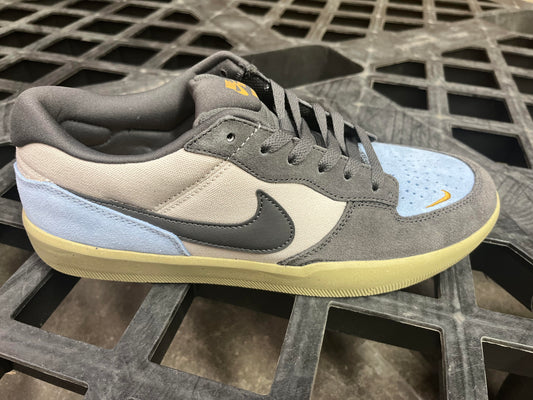 Nike SB Force 58 Light Orewood Brown Psychic Blue Shoes