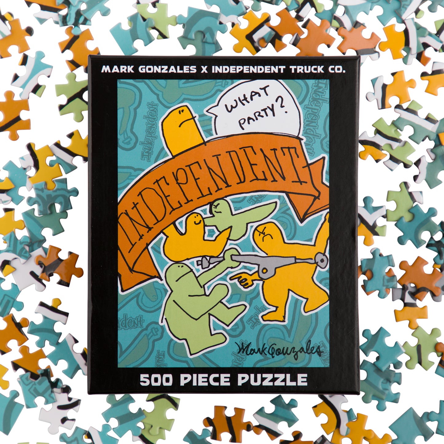Mark Gonzales Gonz Independent 500 Piece Puzzle