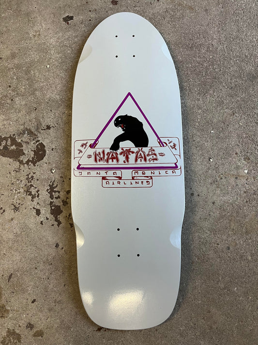 SMA Natas Kaupas 2.0 Edition Skateboard Deck - SILVER