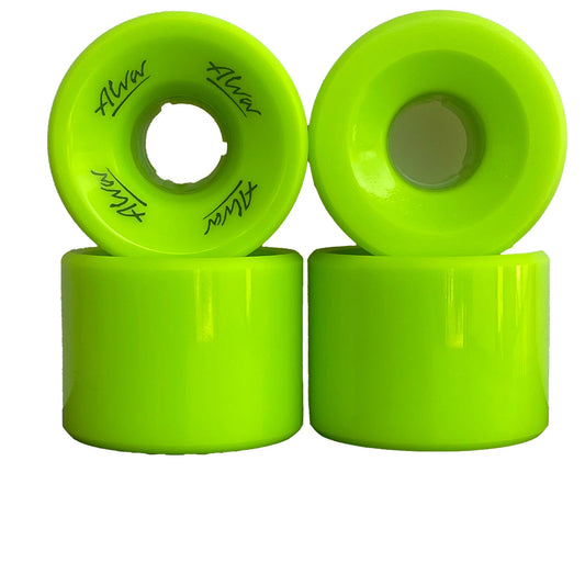 ALVA OLD SCHOOL FLATBACK CRYPTO GREEN 60MM 92A SKATEBOARD WHEELS