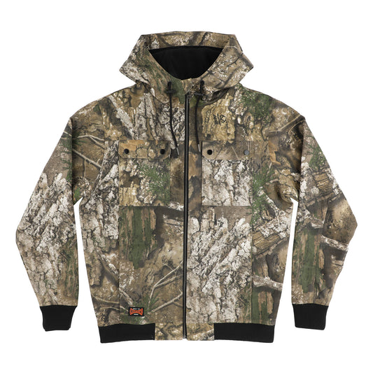 Built To Grind Hooded Mens Independent Canvas Work Jacket