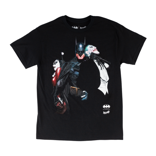 Batman x Welcome HARLEY & JOKER T-Shirt (Black)