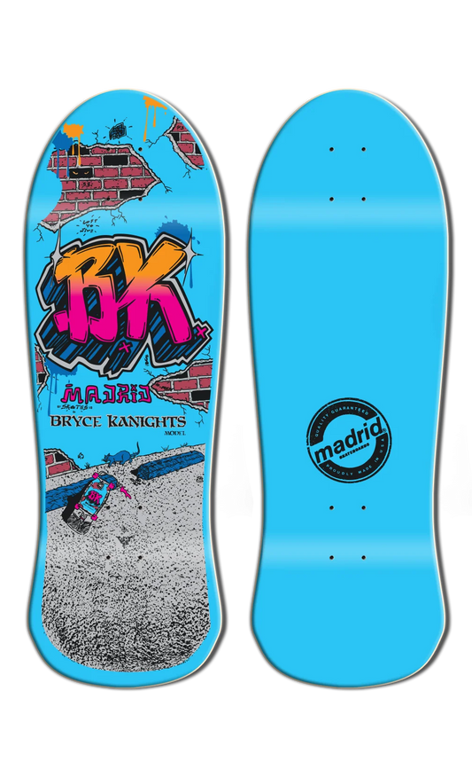 **Pre Order** Madrid Bryce Kanights Old School Reissue Skateboard Deck