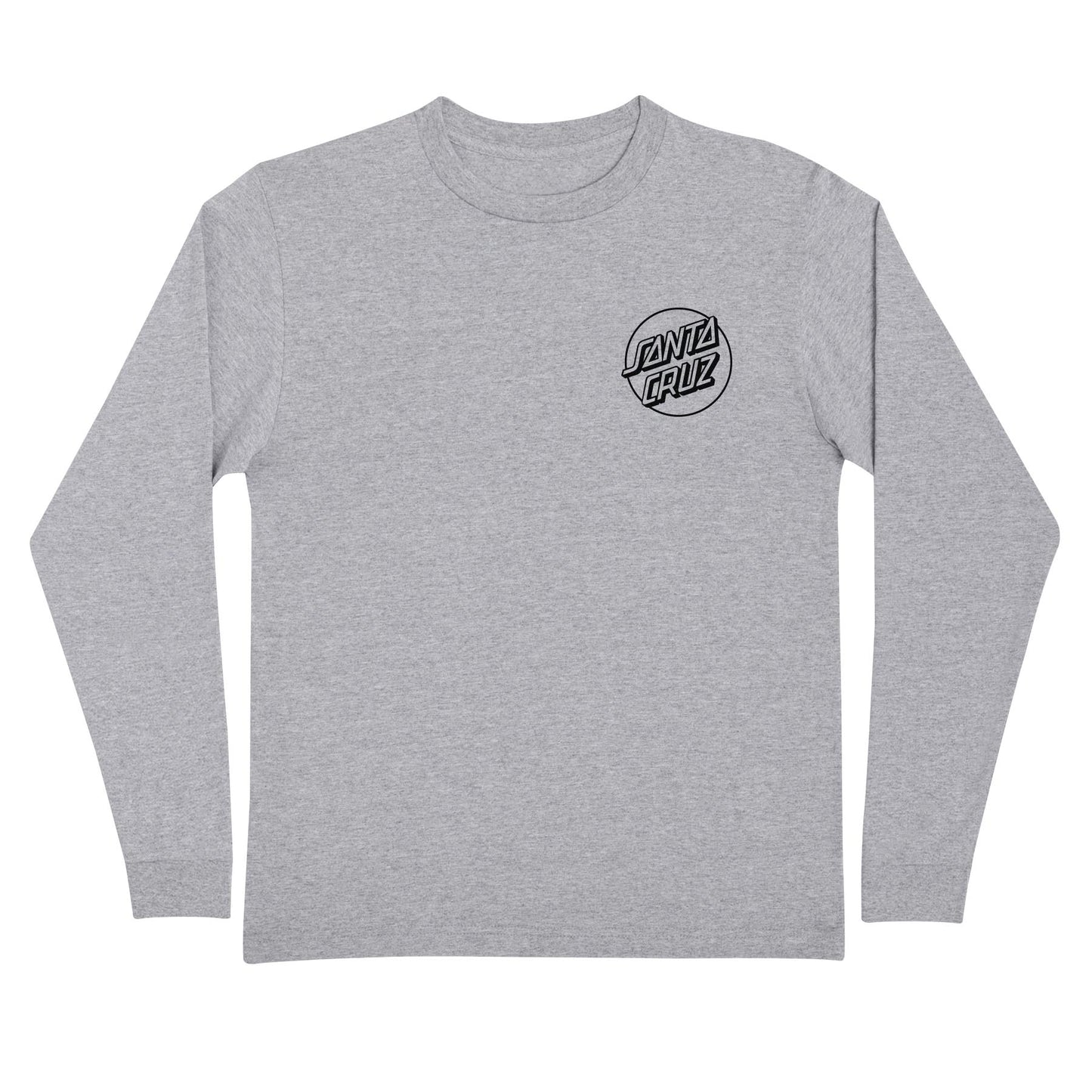Kendall Atomic Mens Santa Cruz Long Sleeve T-Shirt - Ath Hthr