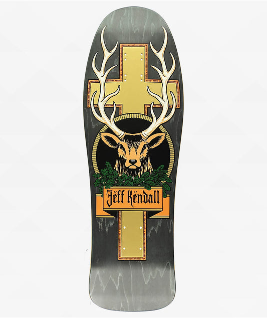 Santa Cruz x Jagermeister Kendall Deer Santa Reissue 10.18" Old School Skateboard Deck 1 left!