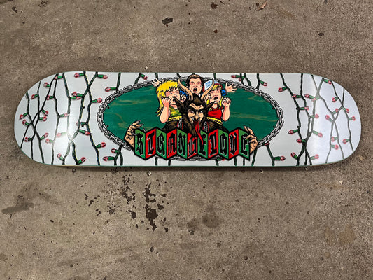 Strangelove x Old Skull Exclusive Krampus Skateboard Deck - Hand Signed by Sean Cliver - Screen Printed - In Stock!