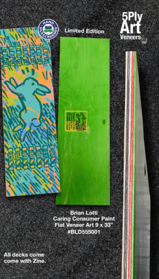 **Pre Order** Blind Brian Lotti Flat 5 ply artwork Collectable wall art piece Old School