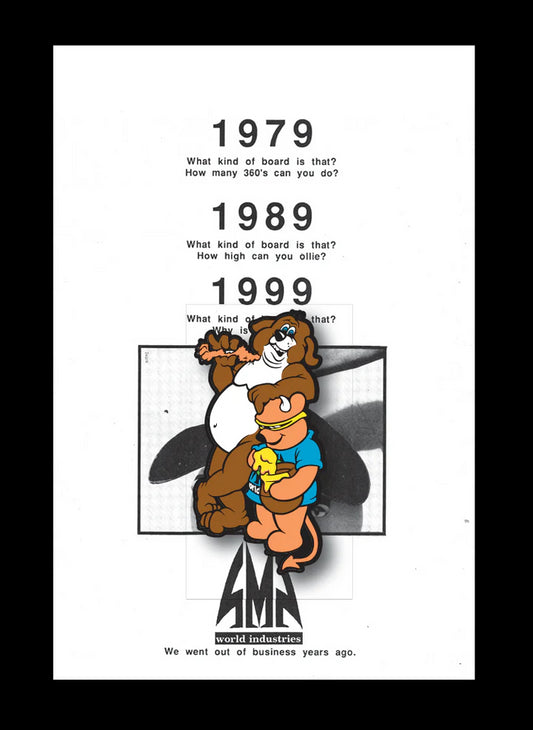 World Industries Mullen Bear Enamel Pin