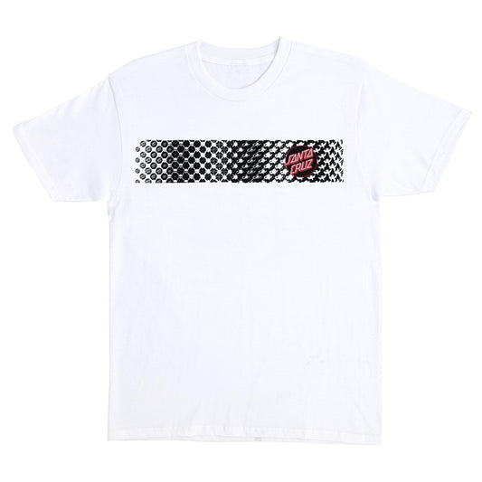 Meyer Freestyle Duo Dot S/S Heavyweight T-Shirt White Mens Santa Cruz