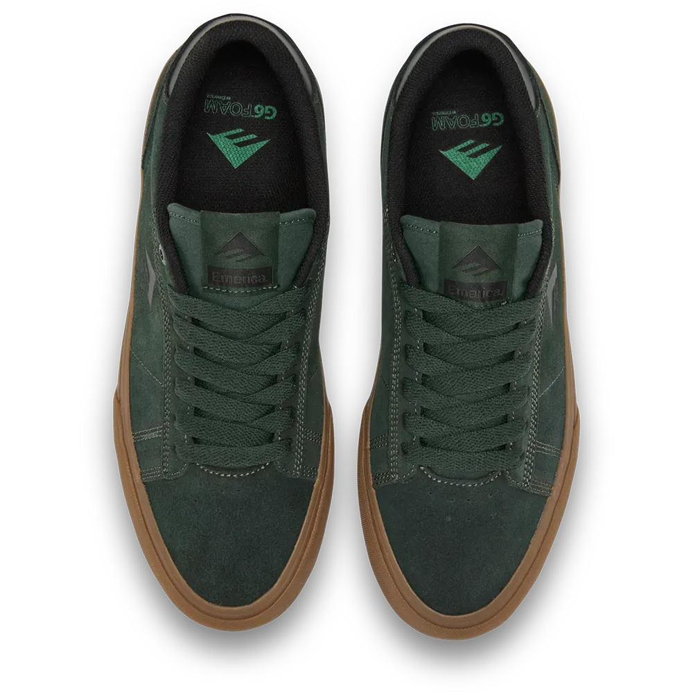 Emerica Moca Green Skateboard Shoe Sneaker
