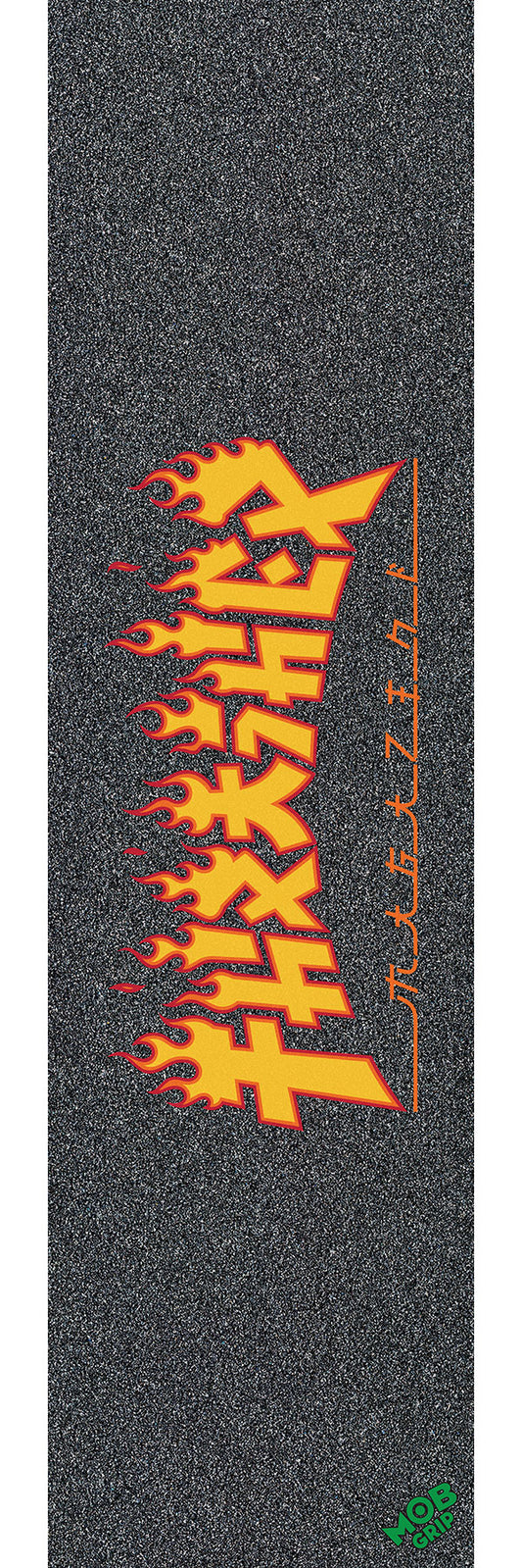 9in Thrasher Monster Flame Sheet Mob Skateboard Grip Tape (1 Sheet)