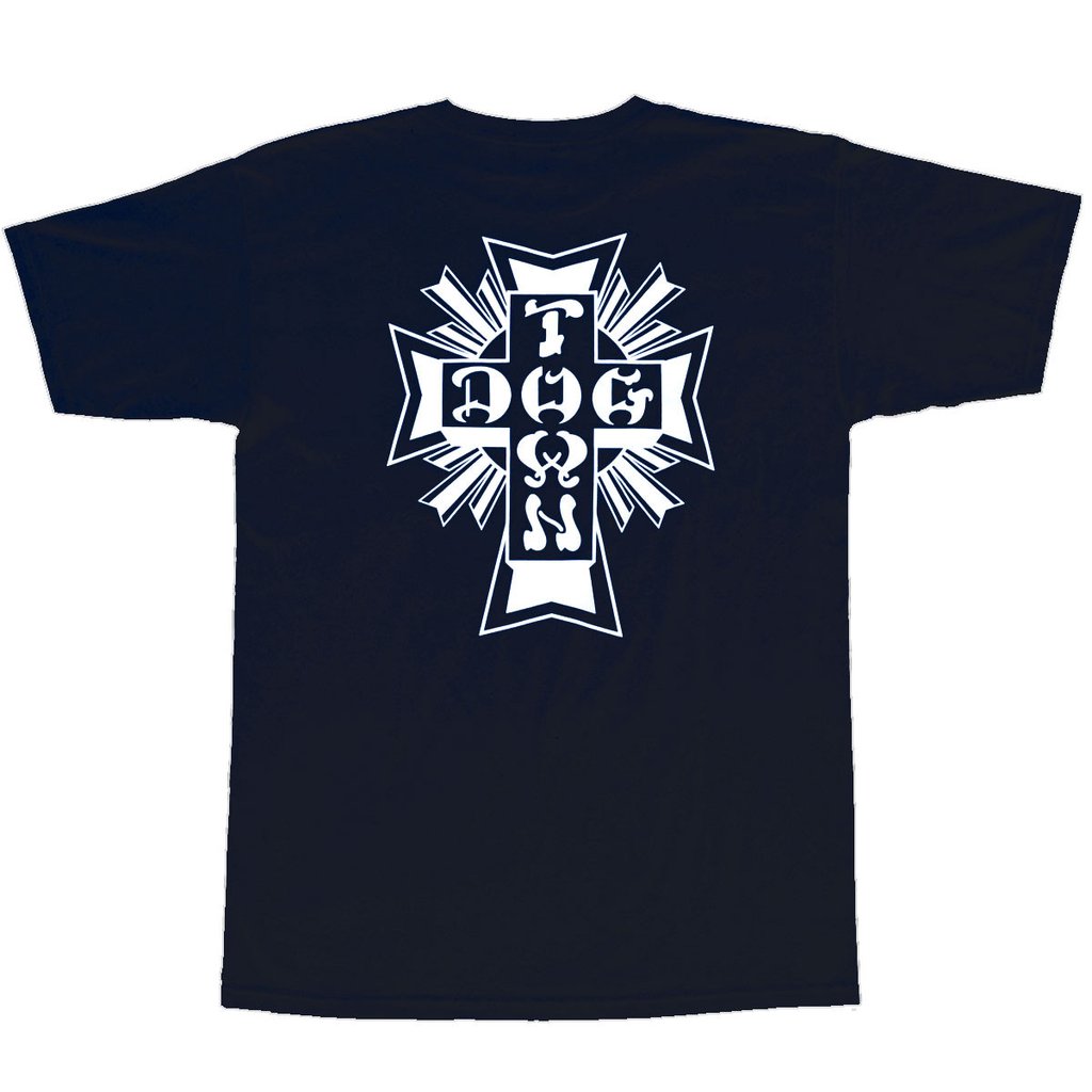 Dogtown Skates Cross Logo T-Shirt (Navy)
