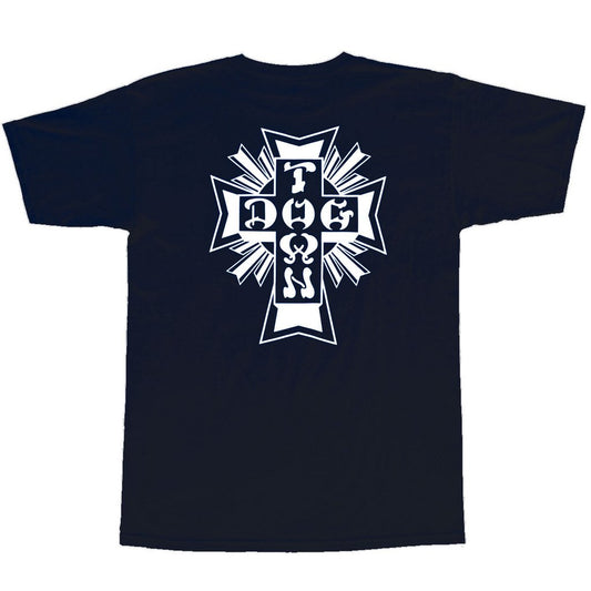 Dogtown Skates Cross Logo T-Shirt (Navy)