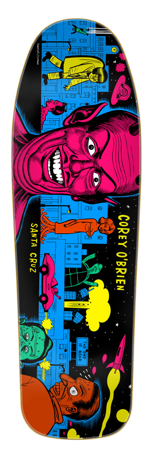 **PRE ORDER** OBrien Mutant City 9.75in x 31.86in Santa Cruz