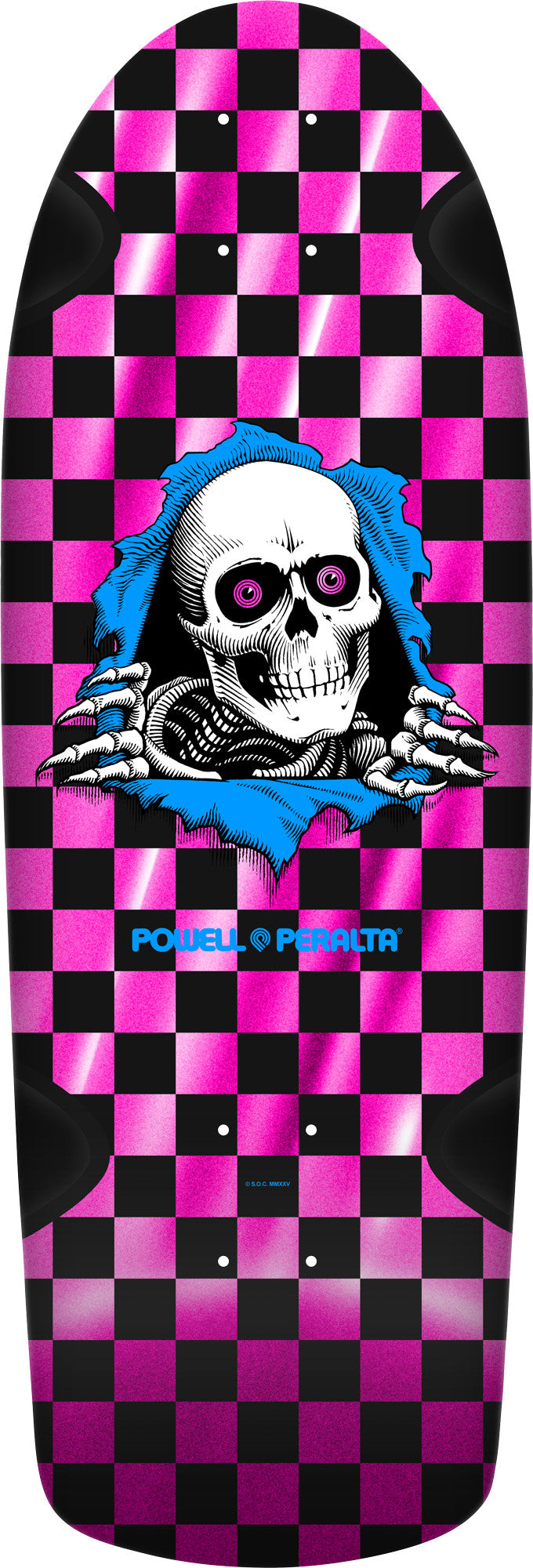 Powell Peralta OG Ripper Checker Reissue Pink Foil - 10 x 30