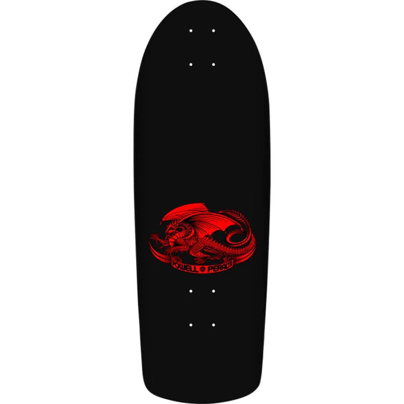 Powell Peralta OG Ripper Checker Reissue Skateboard Deck Silver Foil - 10 x 30