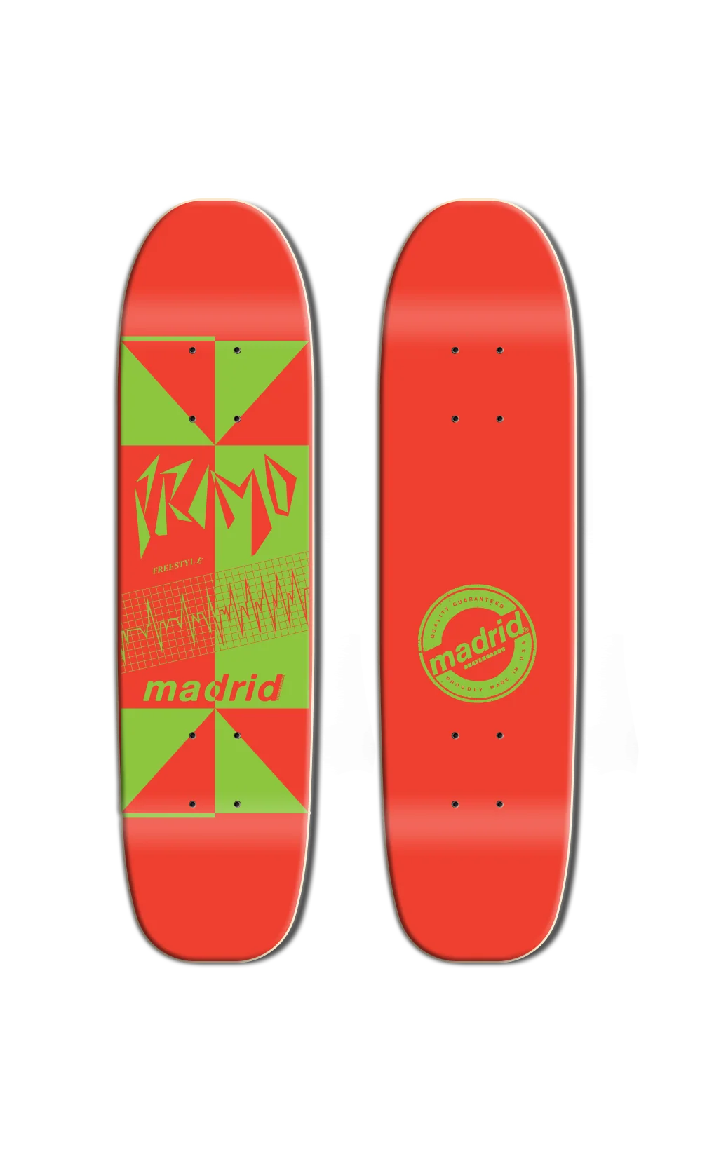**Pre Order** Madrid Old School Skateboard Deck Primo Desiderio Freestyle