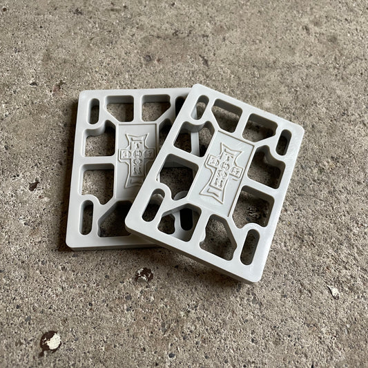 Dogtown Riser Pads 1/4" (Grey)