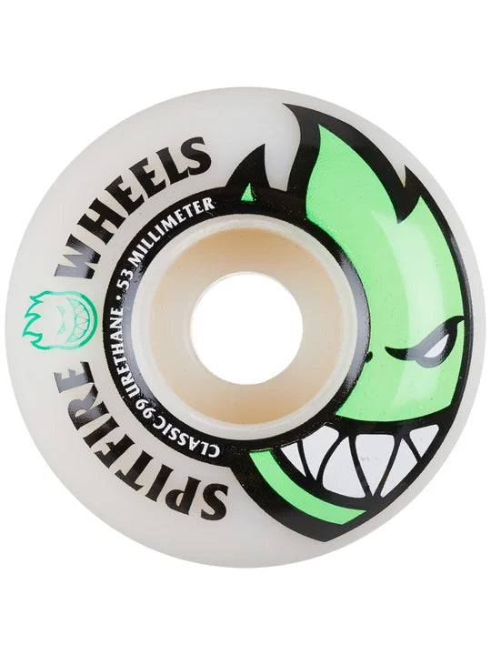 Spitfire Bighead Skateboard Wheels 53mm 99a (Set of 4)
