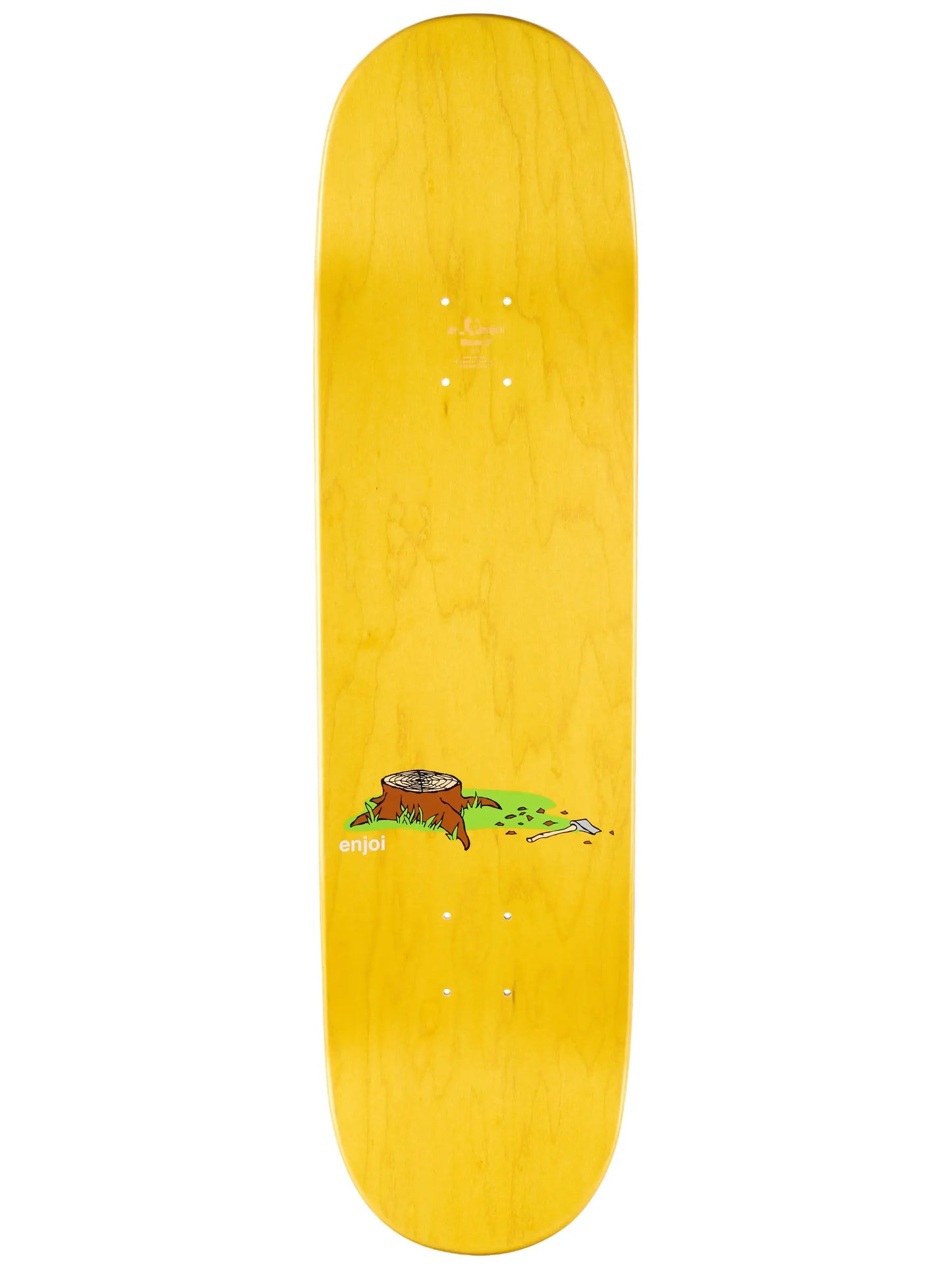 Enjoi Classic Panda Red Skateboard Deck 8.5 x 32.2