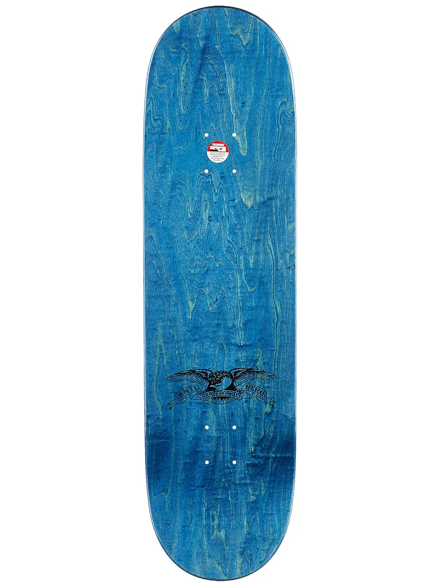 Anti Hero Team Classic Eagle Orange Skateboard Deck 9"