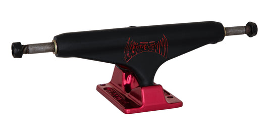 139mm Stage 11 Voltage Span Black / Ano Red Forged Hollow Independent Skateboard Truck (Set of 2)