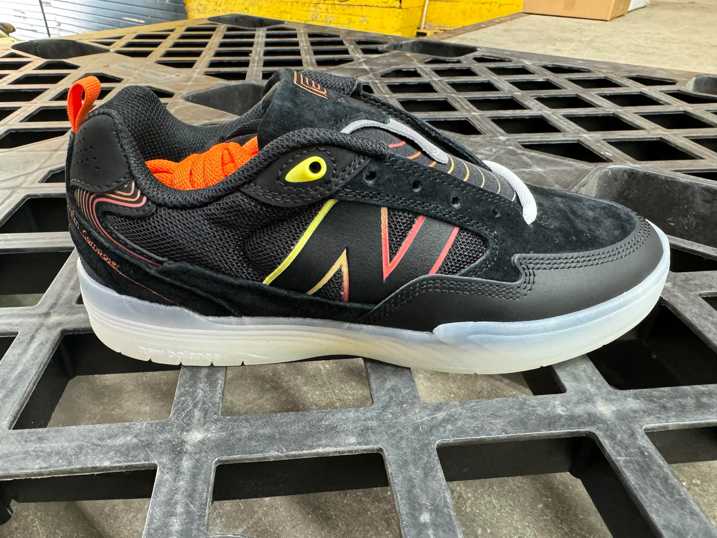 New Balance Numeric Tiago Lemos 808 Lite (Black/Orange) Rolland Colab