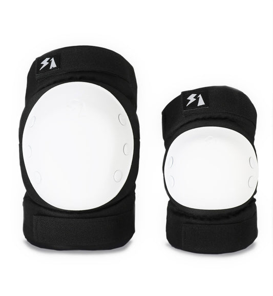 S-One S1 Park Knee and Elbow Skateboard/Bike Pad Sets - Black