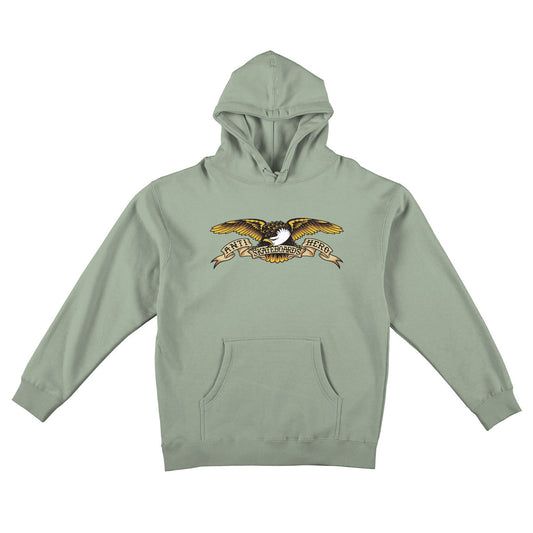 Anti Hero Skateboards Hoodie Eagle Pullover Dusty Sage/Black