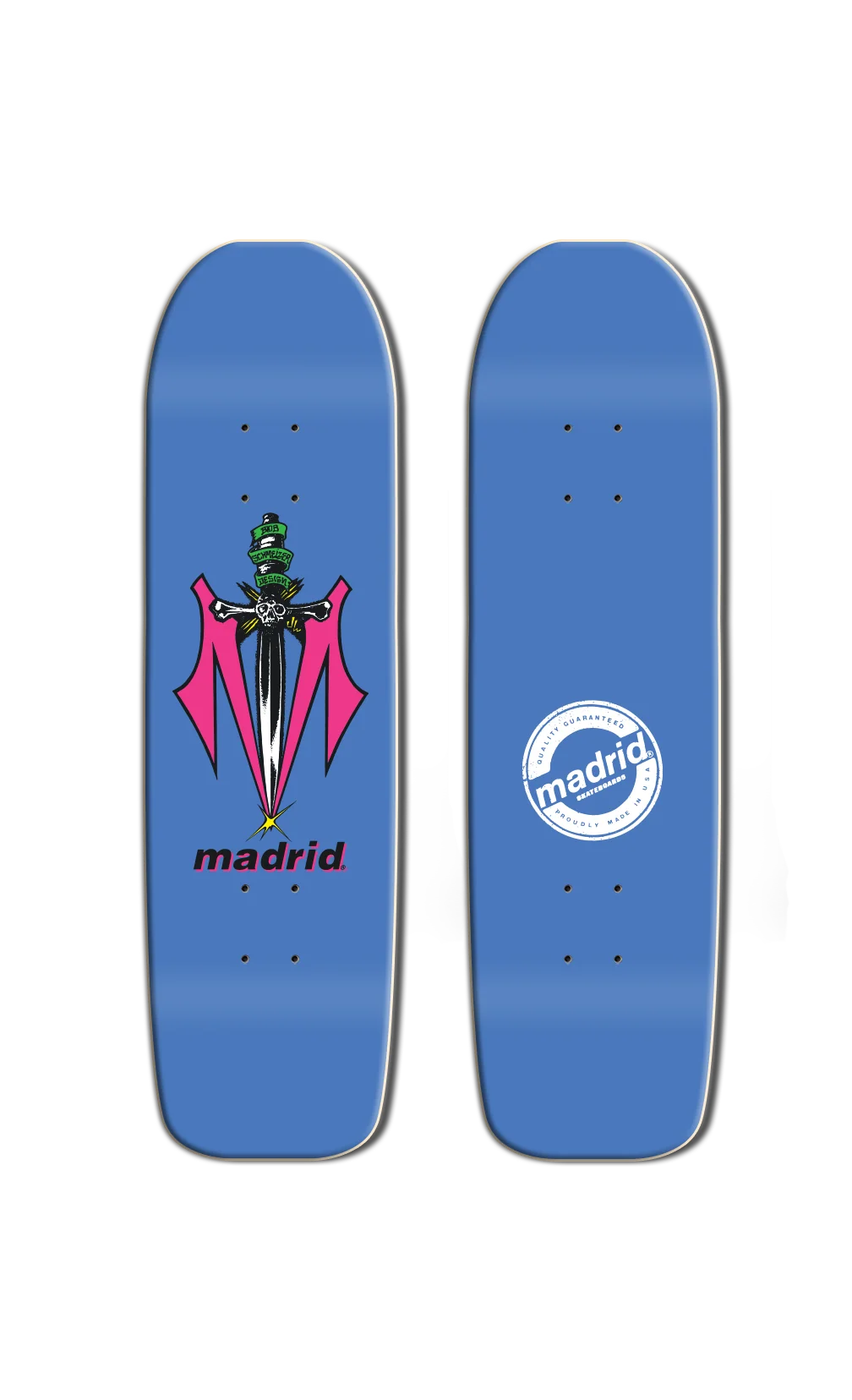 **Pre Order** Madrid Old School Reissue Skateboard Deck Bob Schmelzer Freestyle