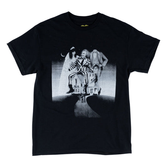 BEETLEJUICE x Welcome - Showtime Tee Black