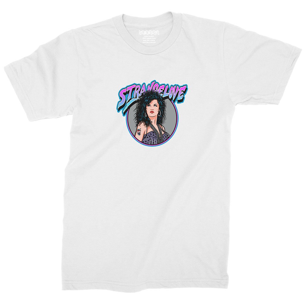StrangeLove Velvet T-Shirt LIMITED SIZES (White)