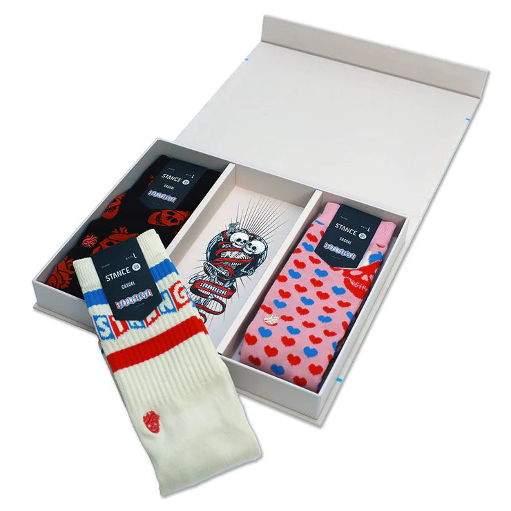 StrangeLove Skateboards x Stance Socks Box Set Collection