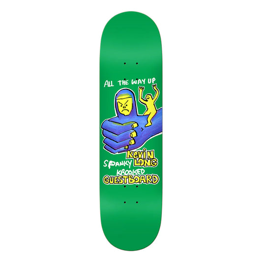 Krooked Kevin "Spanky" Long Guest True Fit Skateboard Deck 8.25"