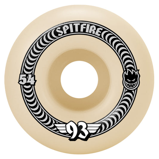 Spitfire Soft Sliders Formula Four Classic Wheels 93D 54mm (Set of 4)
